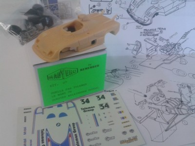 kit osella pa6 toleman #34 le mans 1978 quester / walkinshaw / dougal - Resin Kit 1:43